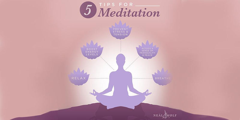 A mini meditation session - to clear your mind and boost energy levels