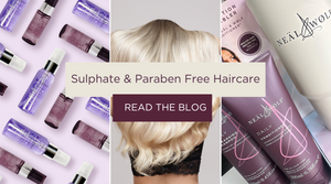 Your hair deserves sulphate free and paraben free hair care products