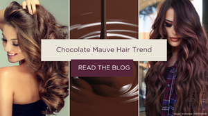 Chocolate Mauve: The Tastiest Hair Trend in A While