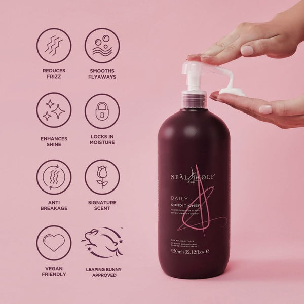 Clean & Care Daily Shampoo & Conditioner 950ml Duo