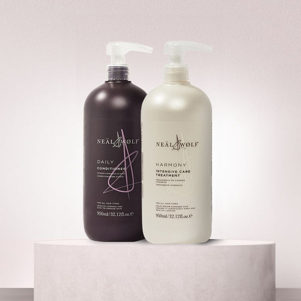 Cleanse & Treat Daily Shampoo & Harmony Treatment 950ml Duo