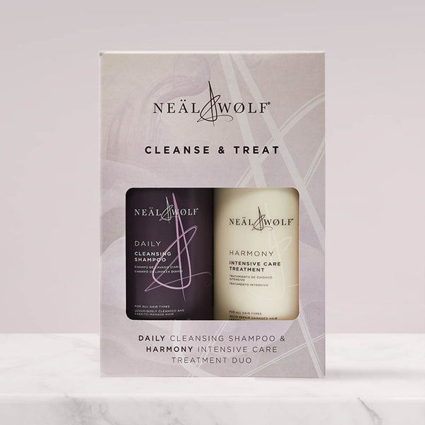 Cleanse & Treat Daily Shampoo & Harmony Treatment 950ml Duo