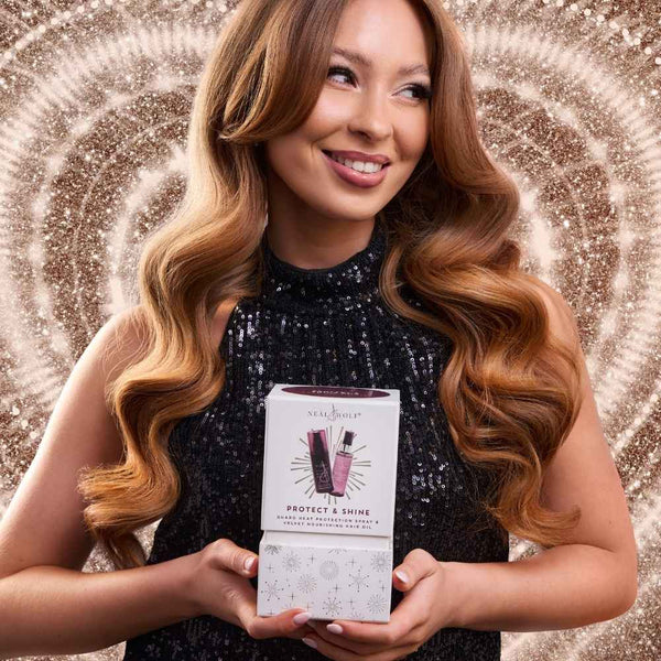 PROTECT & SHINE Collection Heat Protection Spray & Nourishing Hair Oil Gift Set