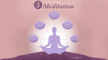 A mini meditation session - to clear your mind and boost energy levels