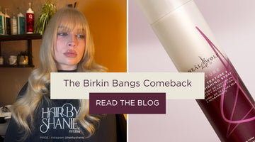 Birkin Bangs and texturising spray