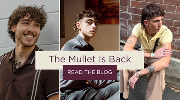 Men with mullet hair cuts