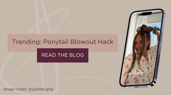 How To: The Viral TikTok Ponytail Blowout Hack