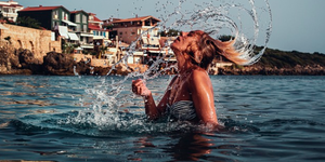 How to air dry your hair in summer
