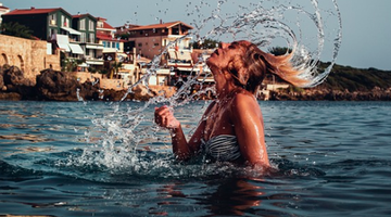 How to air dry your hair in summer