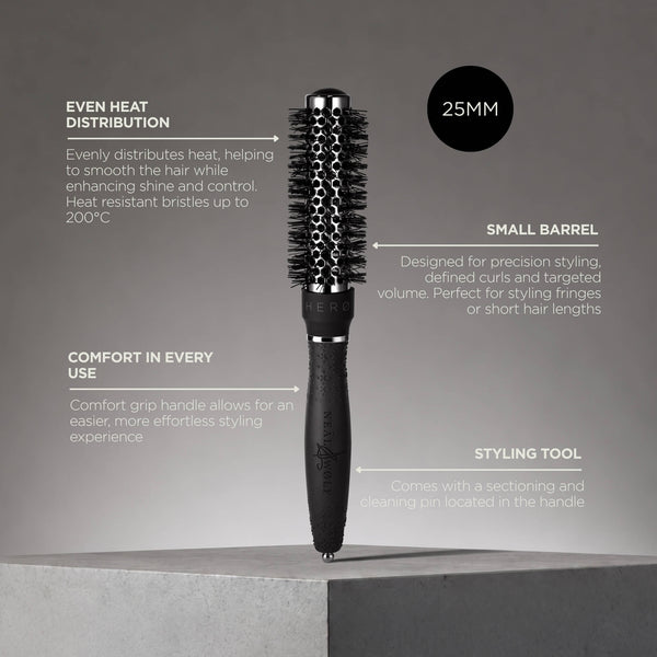 HERØ Precision & Volume Brush Duo