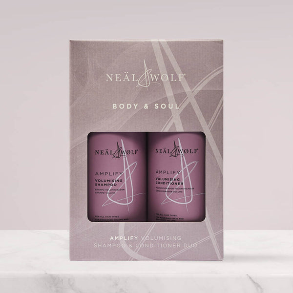 Amplify Body & Soul Volumising Shampoo & Conditioner 950ml Duo