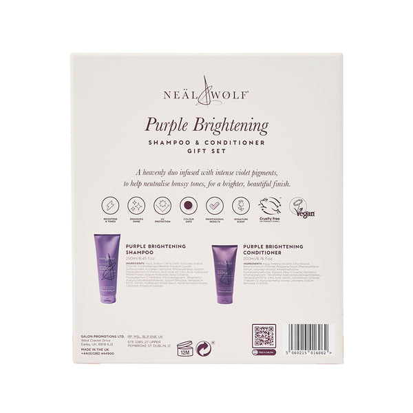 PURPLE Collection Brightening Shampoo & Conditioner Gift Set
