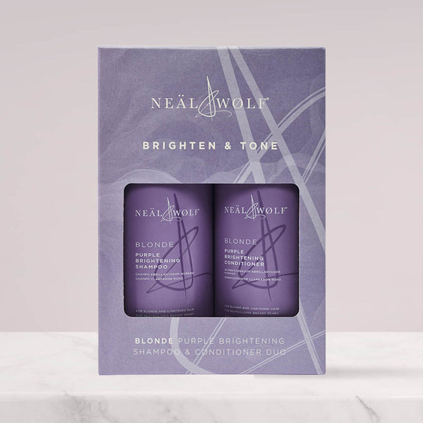 Blonde Brighten & Tone Purple Shampoo & Conditioner 950ml Duo