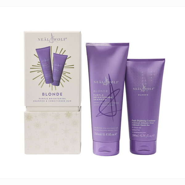 BLONDE Collection Purple Shampoo & Conditioner Gift Set