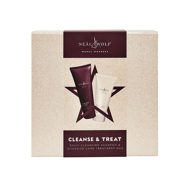 CLEANSE & TREAT Collection Daily Shampoo & Harmony Treatment Gift Set