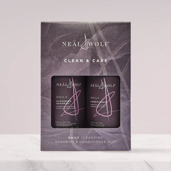 Clean & Care Daily Shampoo & Conditioner 950ml Duo