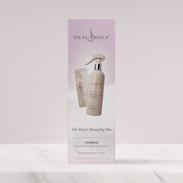 Perfect Detangling Leave-In Conditioning Spray & Comb Gift Set