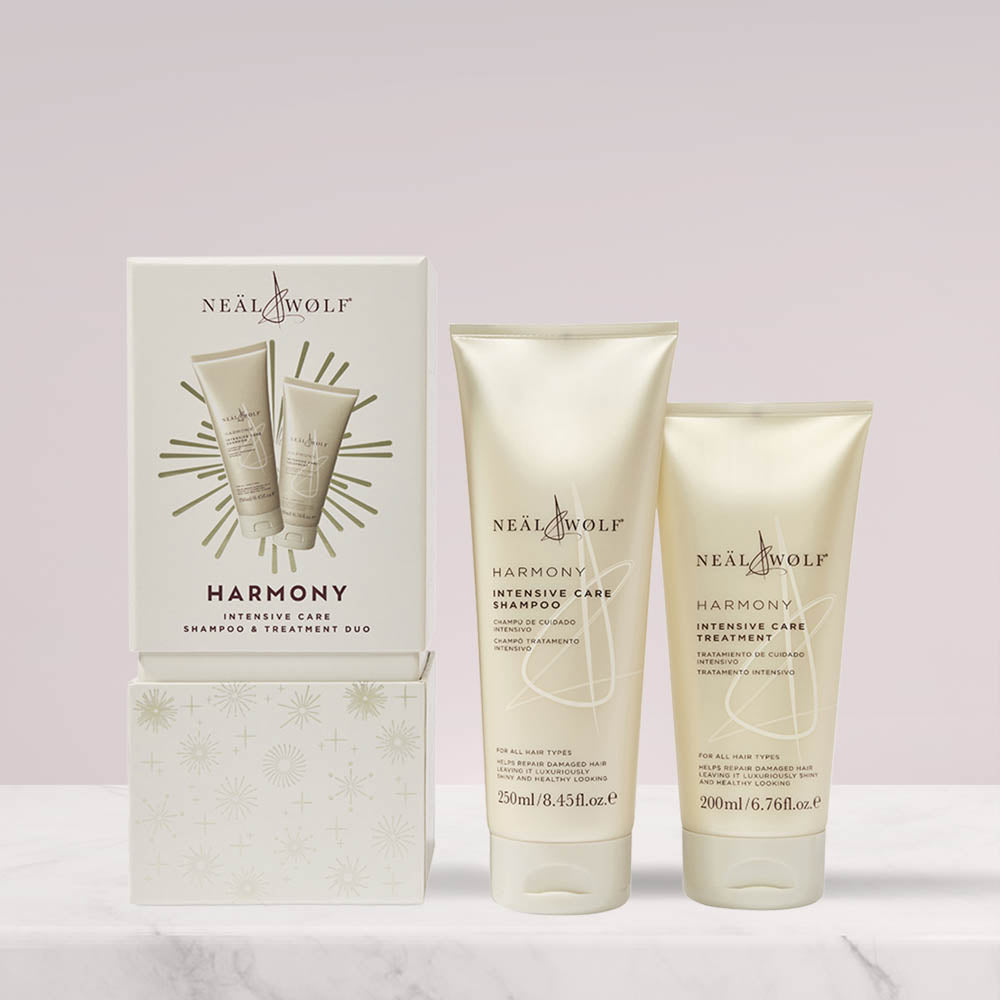 HARMONY Collection Intensive Shampoo & Treatment Gift Set – Neal