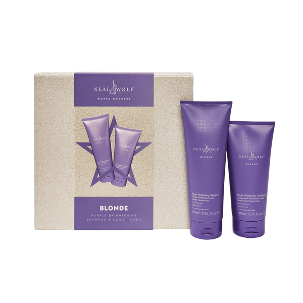 BLONDE Collection Purple Shampoo & Conditioner Gift Set