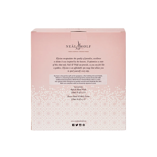 NURTURE Elysian Collection Hand Wash & Lotion Gift Set