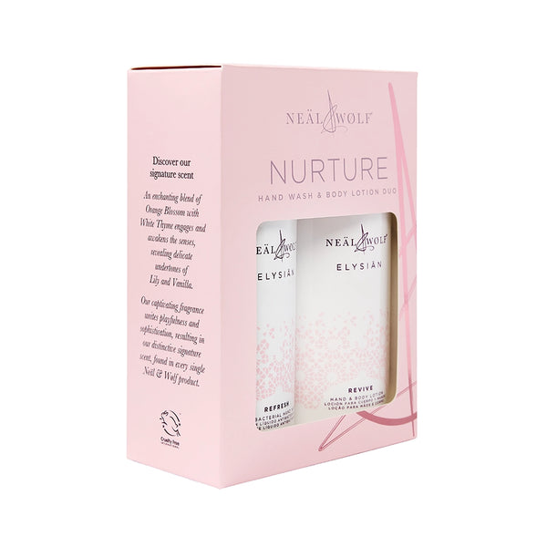 NURTURE Elysian Collection Hand Wash & Lotion Gift Set