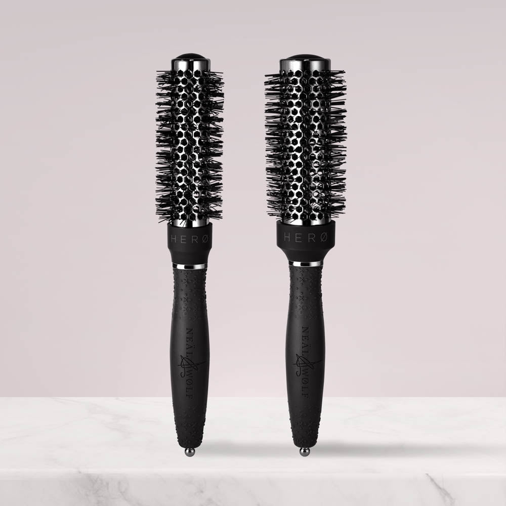 HERØ Precision & Volume Brush Duo