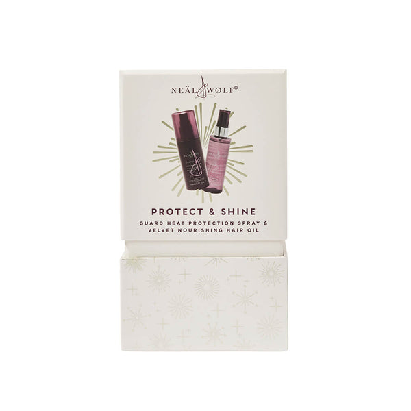 PROTECT & SHINE Collection Heat Protection Spray & Nourishing Hair Oil Gift Set