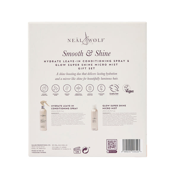 SMOOTH & SHINE Collection Leave-In Conditioning Spray & Super Shine Micro Mist Gift Set