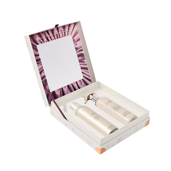 SMOOTH & SHINE Collection Leave-In Conditioning Spray & Super Shine Micro Mist Gift Set
