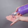 Neal & Wolf Blonde Purple shampoo video being pumped into hand