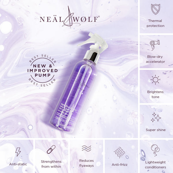 Neal & Wolf Miracle Rapid Blow-Dry Mist Spray Pump 200ml Benefits