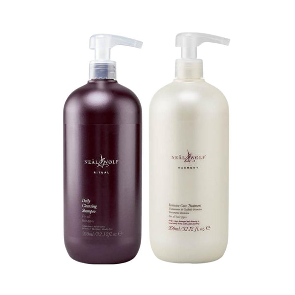 Cleanse & Treat Ritual Shampoo & Harmony Treatment 950ml Duo